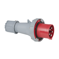 PCE CEE 63 A/400 V 5-pin Plug male Rot - IP67