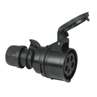 PCE CEE 16 A/400 V 5-pin Plug female Schwarz - Turbo...