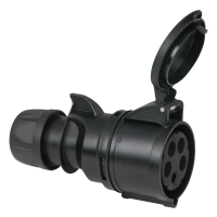 PCE CEE 32 A/400 V 5-pin Plug female Black