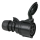 PCE CEE 32 A/400 V 5-pin Plug female Black - Turbo Terminal - screwless
