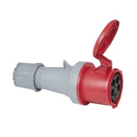 PCE CEE 63 A/400 V 5-pin Plug female Red - IP44