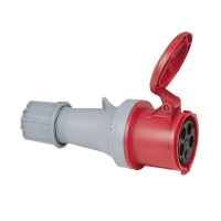 PCE CEE 63 A/400 V 5-pin Plug female Red - IP44