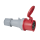 PCE CEE 63 A/400 V 5-pin Plug female Red - IP44
