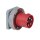 PCE CEE 63 A/400 V 5-pin Socket male Rot - IP67