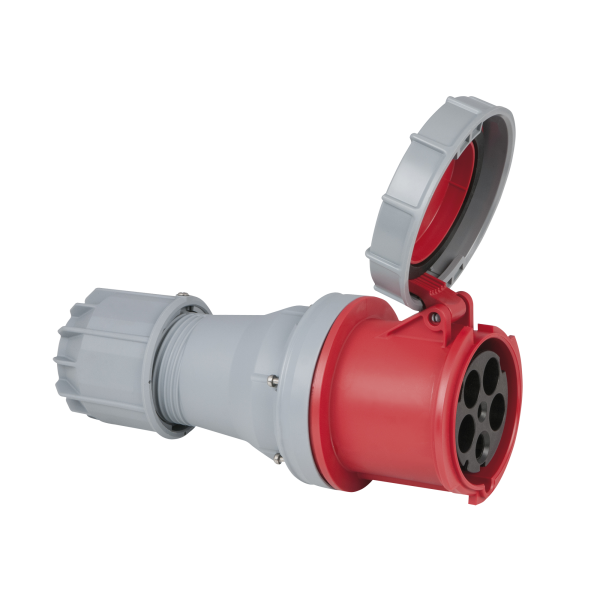 PCE CEE 125 A/400 V 5-pin Plug female Rot - IP67