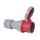 PCE CEE 125 A/400 V 5-pin Plug female Rot - IP67
