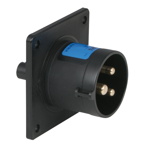 PCE CEE 16 A/240 V - 3-pin Socket male Schwarz - IP44