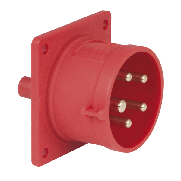 PCE CEE 16 A/400 V 5-pin Socket male Rot - IP44