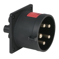 PCE CEE 32 A/400 V 5-pin Socket male Schwarz - IP44