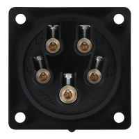 PCE CEE 16 A/400 V 5-pin Socket female Schwarz - IP44