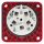 PCE CEE 63 A/400 V 5-pin Socket female Red