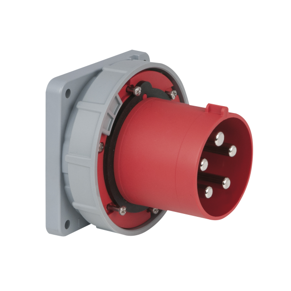 PCE CEE 125 A/400 V 5-pin Socket male Red