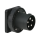 PCE CEE 125 A/400 V 5-pin Socket male Black