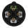 PCE CEE 16 A/400 V - 4P Plug male Schwarz - Turbo Terminal - screwless - IP44