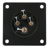 PCE CEE 16 A/400 V 4-pin Socket male Black