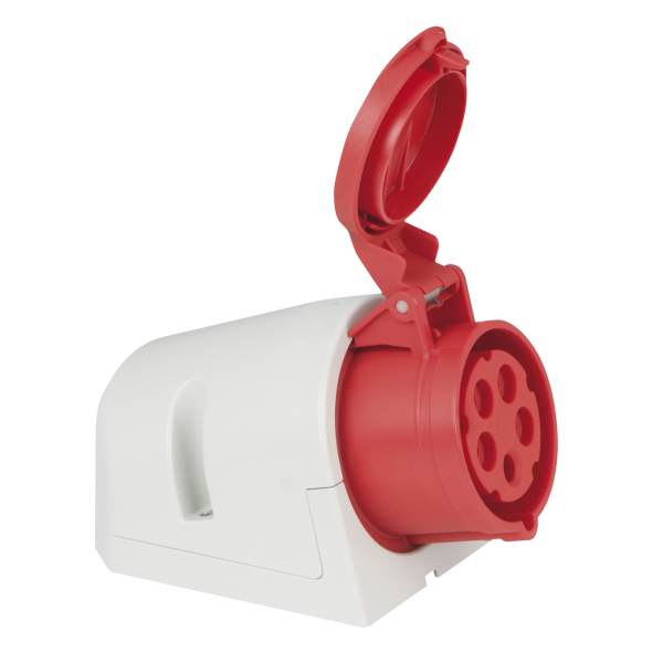 PCE CEE 16 A/400 V 5P Wallmount - female Rot - IP44