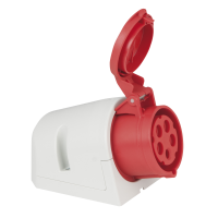 PCE CEE 16 A/400 V 5P Wallmount - female Rot - IP44