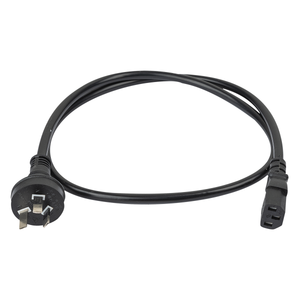 DAP Australia Plug to IEC C13 3x 1.5 mm² 1 m