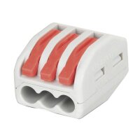 Showgear Cable Terminal - 3-way Farbcodierung - Rot