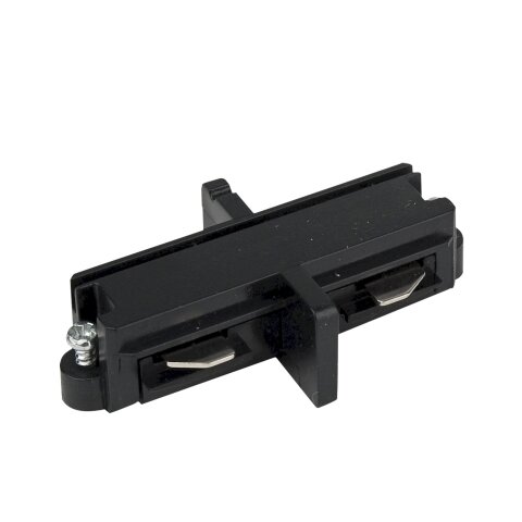 Artecta 1-Phase Straight Connector Schwarz (RAL9004)