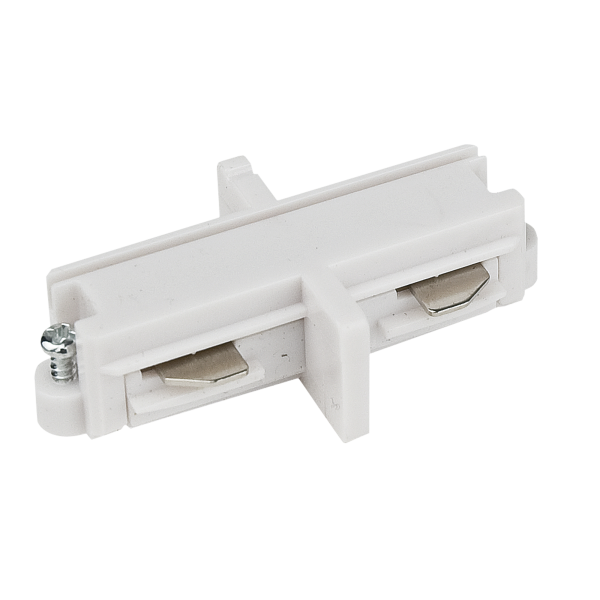 Artecta 1-Phase Straight Connector Weiß (RAL9003)