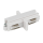 Artecta 1-Phase Straight Connector Weiß (RAL9003)