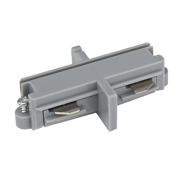 Artecta 1-Phase Straight Connector Silver - RAL9006