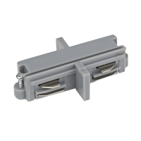 Artecta 1-Phase Straight Connector Silver - RAL9006
