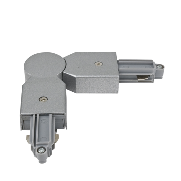 Artecta 1-Phase Corner Connector Silver - RAL9006
