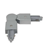 Artecta 1-Phase Corner Connector Silver - RAL9006