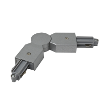 Artecta 1-Phase Corner Connector Silver - RAL9006