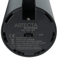 Artecta New Port 15 W CCT 38° Schwarz