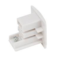 Artecta 3-Phase End Cap White - RAL9003