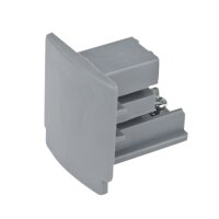 Artecta 3-Phase End Cap Silver - RAL9006