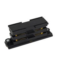 Artecta 3-Phase Straight Connector Schwarz (RAL9004)