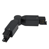 Artecta 3-Phase Corner Connector Schwarz (RAL9004)