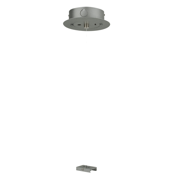 Artecta 3-Phase Ceiling Suspension Kit Silber (RAL9006) - mit max. 1500mm Stahldraht