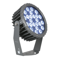 Artecta Carlow 72 RGB 24/3 24x 3 W outdoor RGB LED Spot