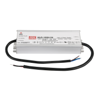 Meanwell LED Power Supply 100 W/24 V DC MEAN WELL HLG-100H-24