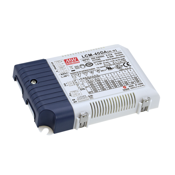 Meanwell LED Driver Universal MEAN WELL LCM-40DA - 40 W