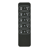 Artecta Play-V RF Remote Control 5-Kanal - einfarbig