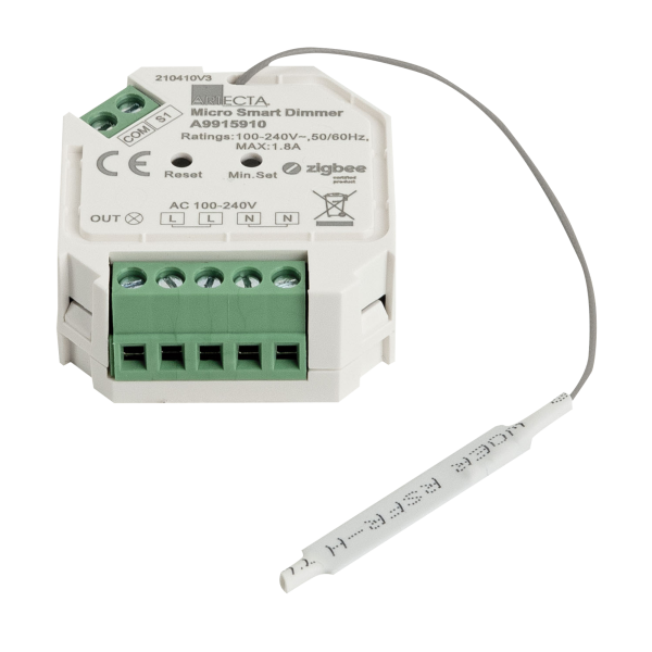 Artecta ZigBee Micro Smart Dimmer 1-Kanal-Dimmer mit ZigBee-Protokoll