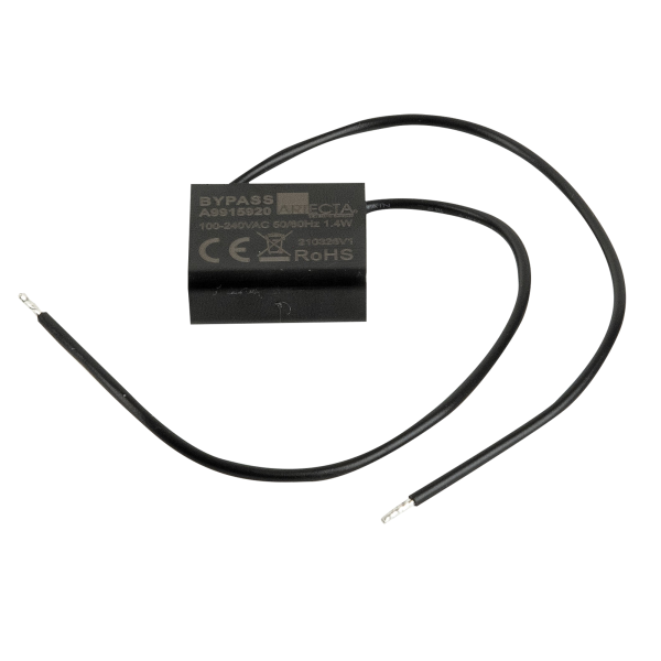 Artecta Bypass for Artecta Bluetooth + RF AC Phase Dimmer Für 2-Leiter-Anschluss ohne Neutralleiter