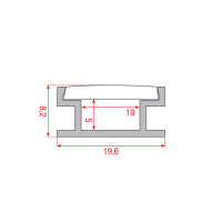 Artecta Profile Pro 9 Surface Länge: 2m - schwarz