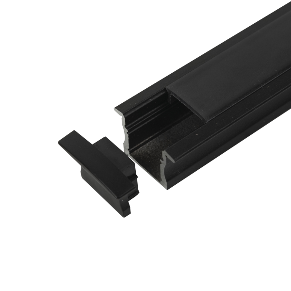 Artecta Profile Pro 17 Recessed Length 2 m - black