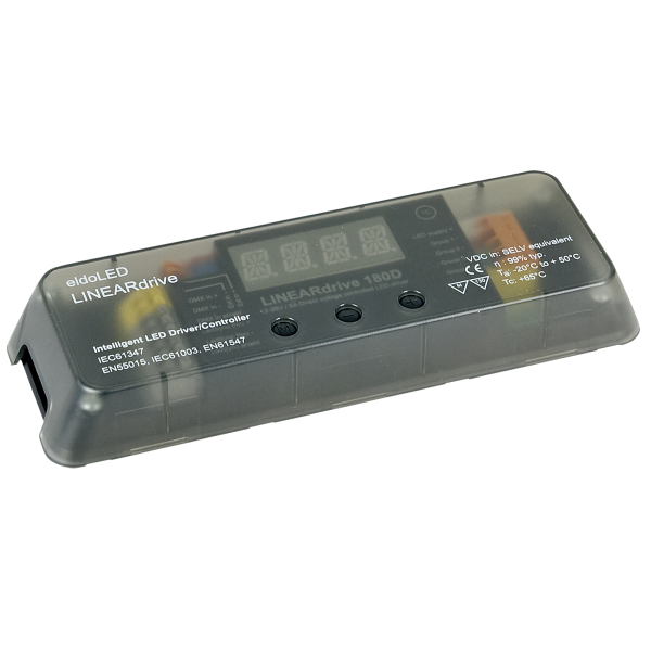 EldoLED LINEARdrive Constant Voltage eldoLED LIN180D DMX 4 Kanäle 4 Ausgänge 1,5A/Ch