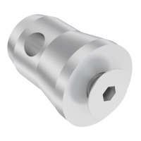 Milos Half Connector Male M10 CON88F - Pro-30 F Truss