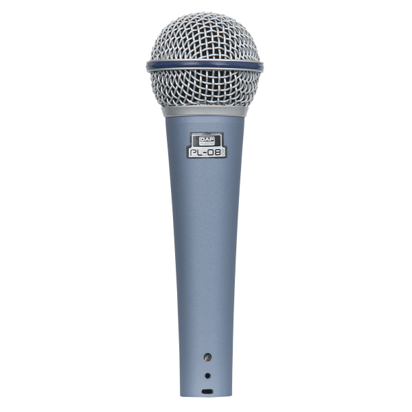 DAP PL-08ß Dynamisches Gesangsmikrofon für Aufnahmen in geringer Entfernung