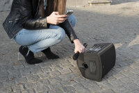 DAP PSS-106 Battery Speaker with Wireless Receiver 6.5" Battery Speaker, incl. Wireless Handheld Microphone