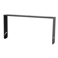 DAP Hanging Bracket for Xi-10 Black, incl. 4x M6x 30